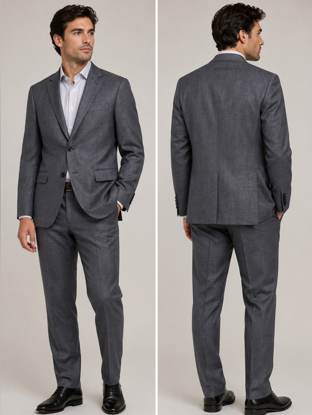 Lauren Ralph Lauren Classic Gray Suit Jacket